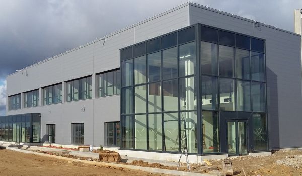 Construction d'une unité de production industrielle de peintures pour le secteur automobile, au Plessis-Pâté, livré en 2019